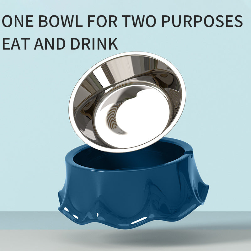 Clean & Calm Mealtimes: Pet Stainless Bowl