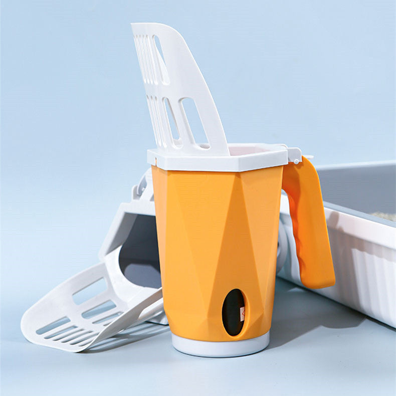 Effortless Self‑Cleaning Cat Litter Scoop