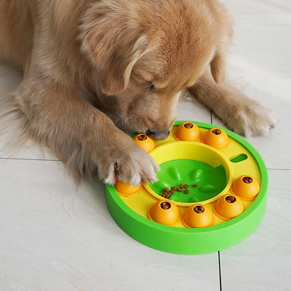 SmartyPaws Interactive Slow‑Feeder Puzzle Bowl