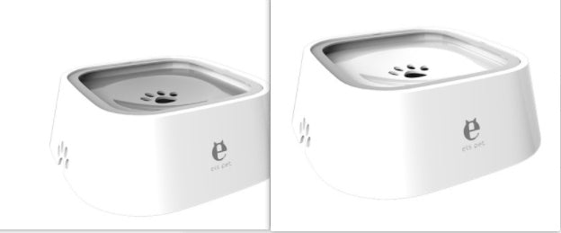 Dry & Clean Pet Hydration - No‑Spill Feeder