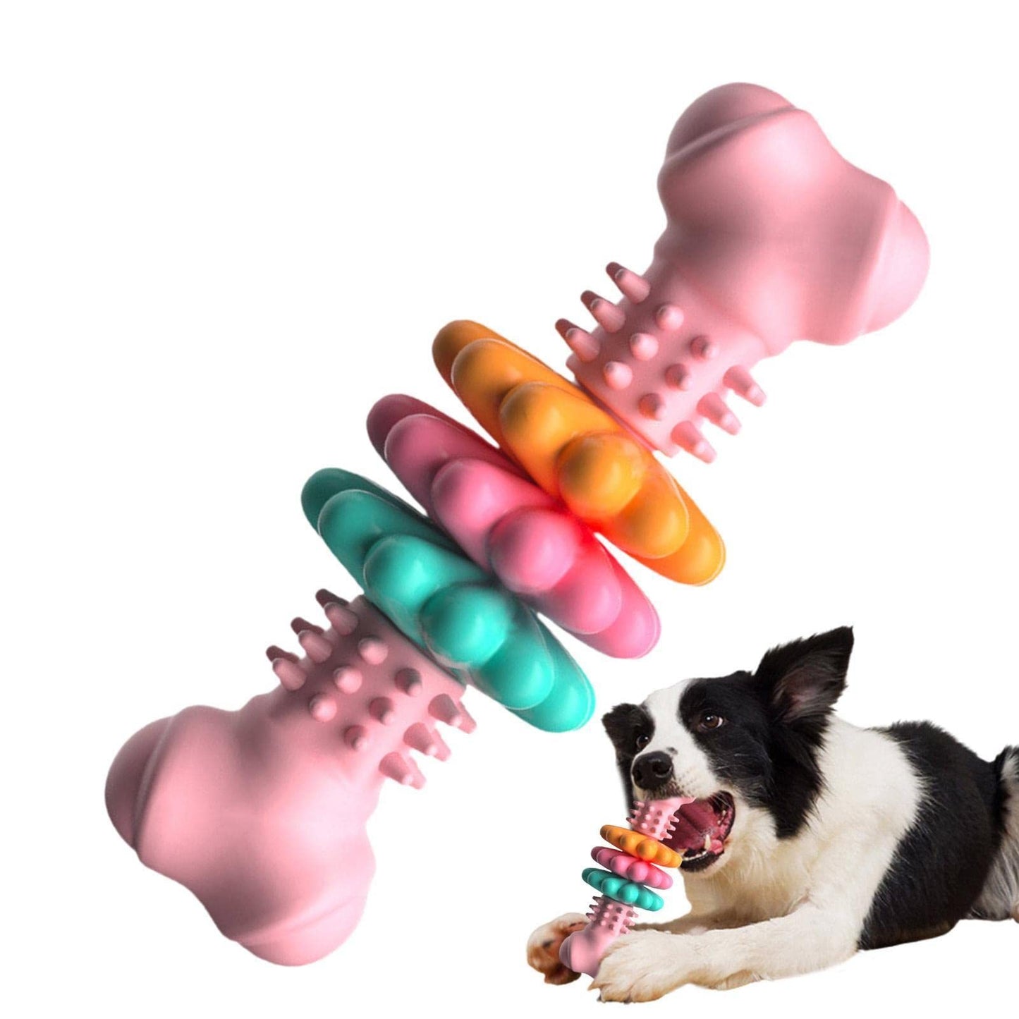 Indestructible TPR Bone – Dental & Anxiety‑Relief Chew Toy