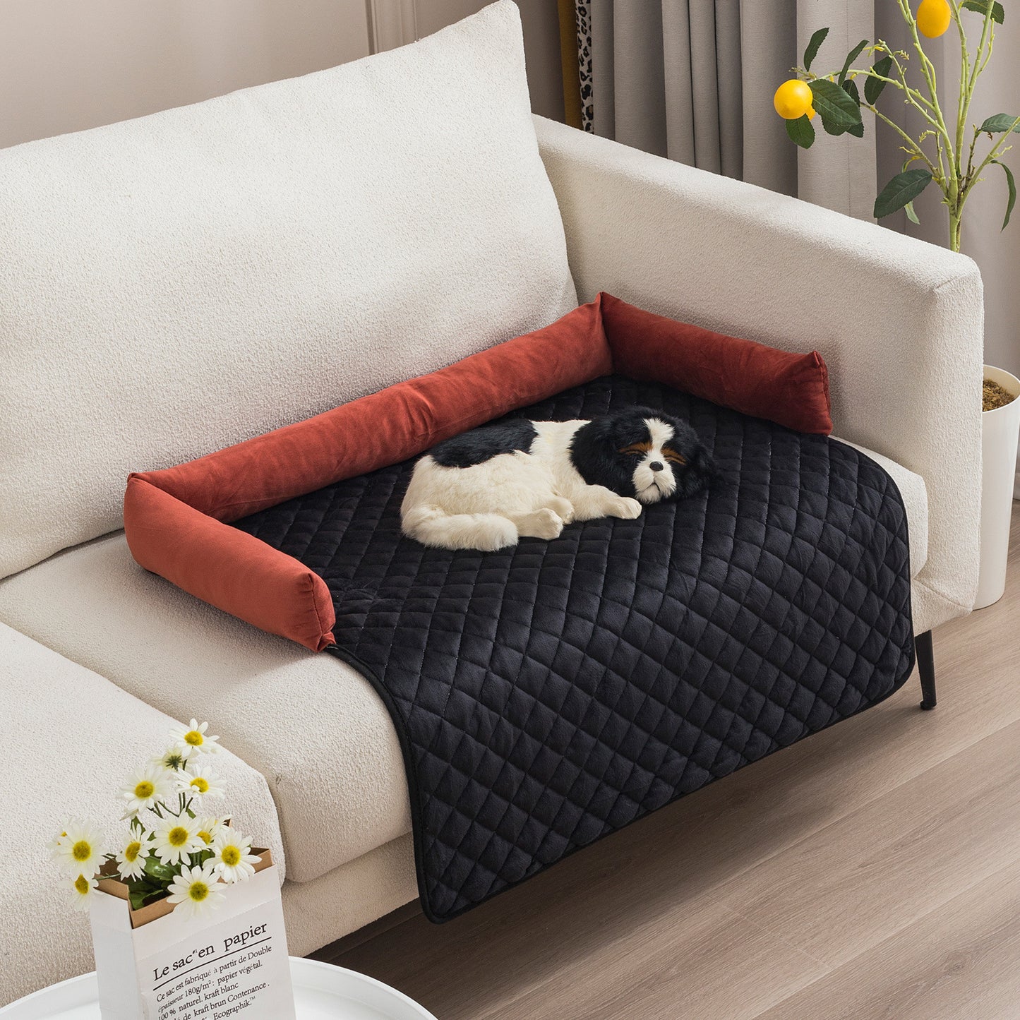 Luxury Pet Sofa Bed for Large Dogs – Cozy, Supportive & Stylish