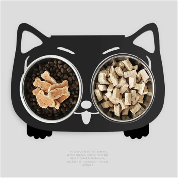 Anti-Fall Pet Feeding Bowl — Mess‑Free Dining for Happy Dogs