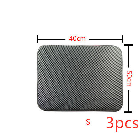 Double-Layer Cat Litter Mat – Keep Floors Clean & Paws Happy