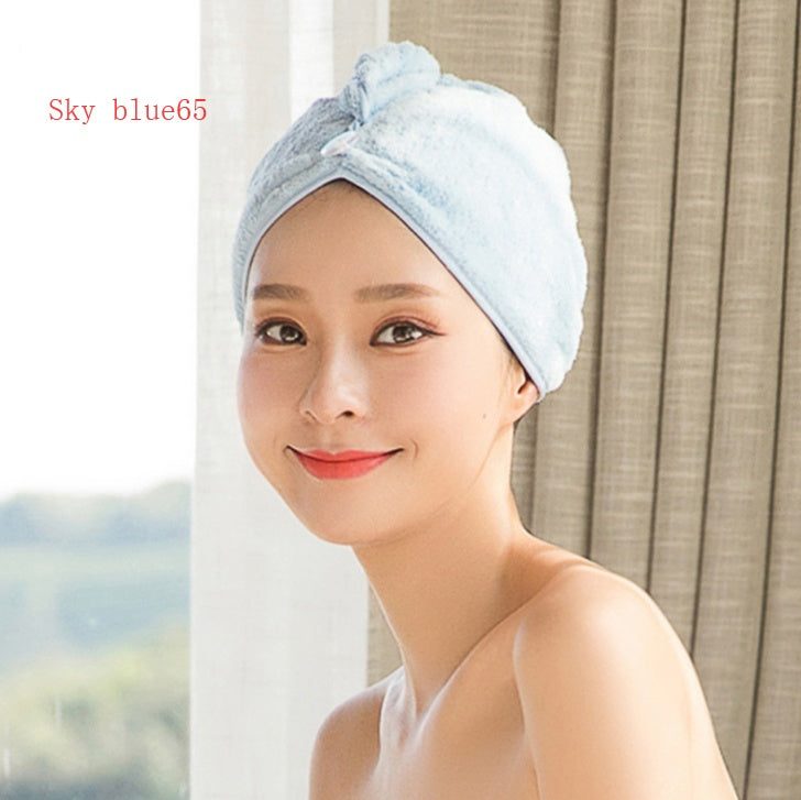 Women's Hair Dryer Cap, Absorbent Dry Hair Towel - Barking Good Deals