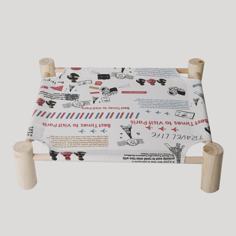 StayPaws Solid Wood Dog Bed