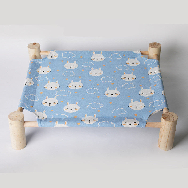 StayPaws Solid Wood Dog Bed
