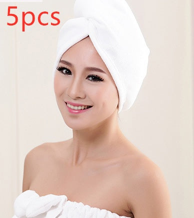 Women's Hair Dryer Cap, Absorbent Dry Hair Towel - Barking Good Deals
