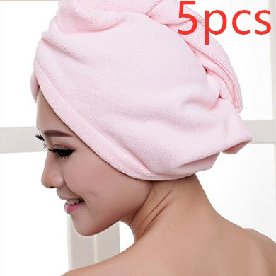 Women's Hair Dryer Cap, Absorbent Dry Hair Towel - Barking Good Deals
