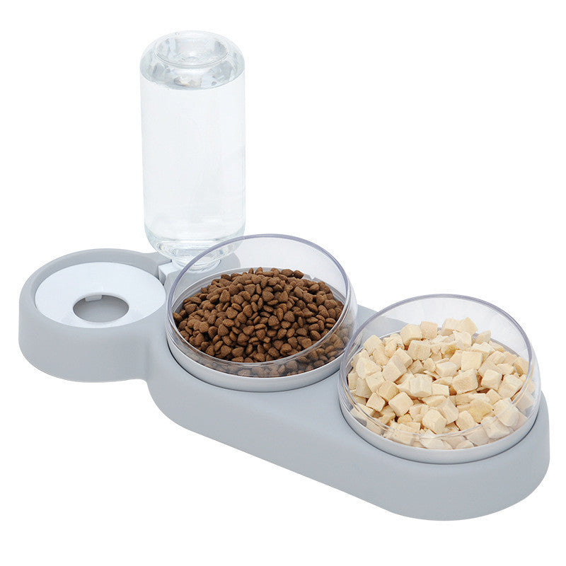 PetPerfect Tilted Double Bowl – Elevated Comfort Feeder