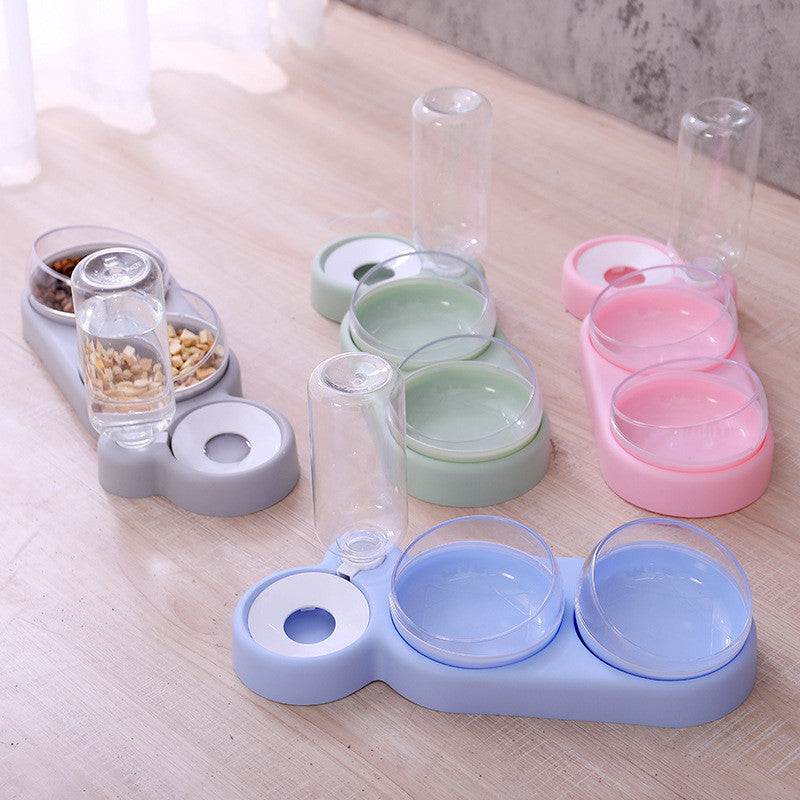 PetPerfect Tilted Double Bowl – Elevated Comfort Feeder