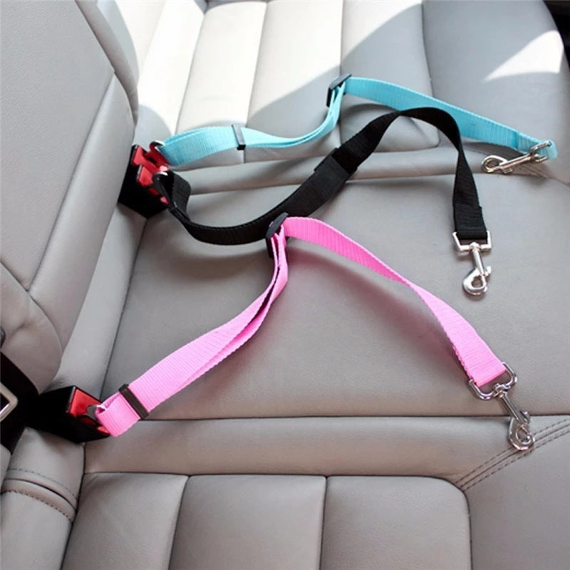 Adjustable Pet Car Seat Belt – Safe Journeys for Your Pet