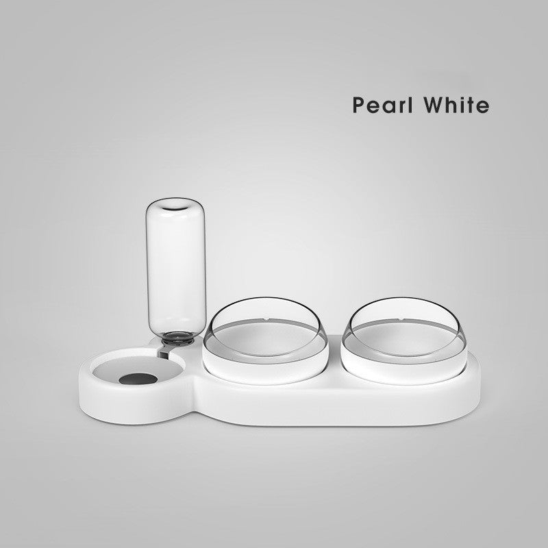 PetPerfect Tilted Double Bowl – Elevated Comfort Feeder
