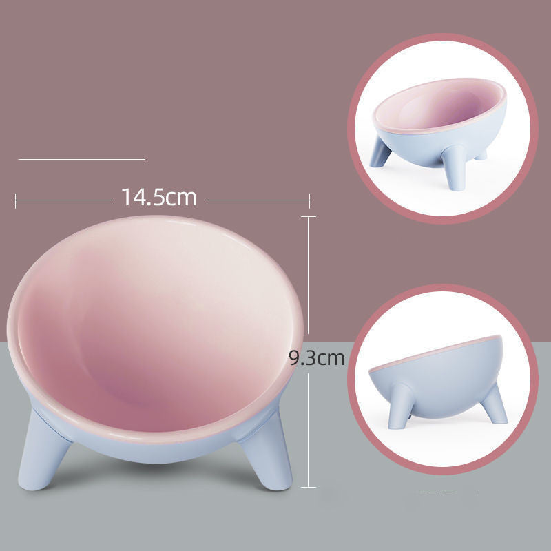 Nordic Elevated Pet Feeding Bowl with Stand – Ergonomic Design for Cats, Dogs & Rabbits