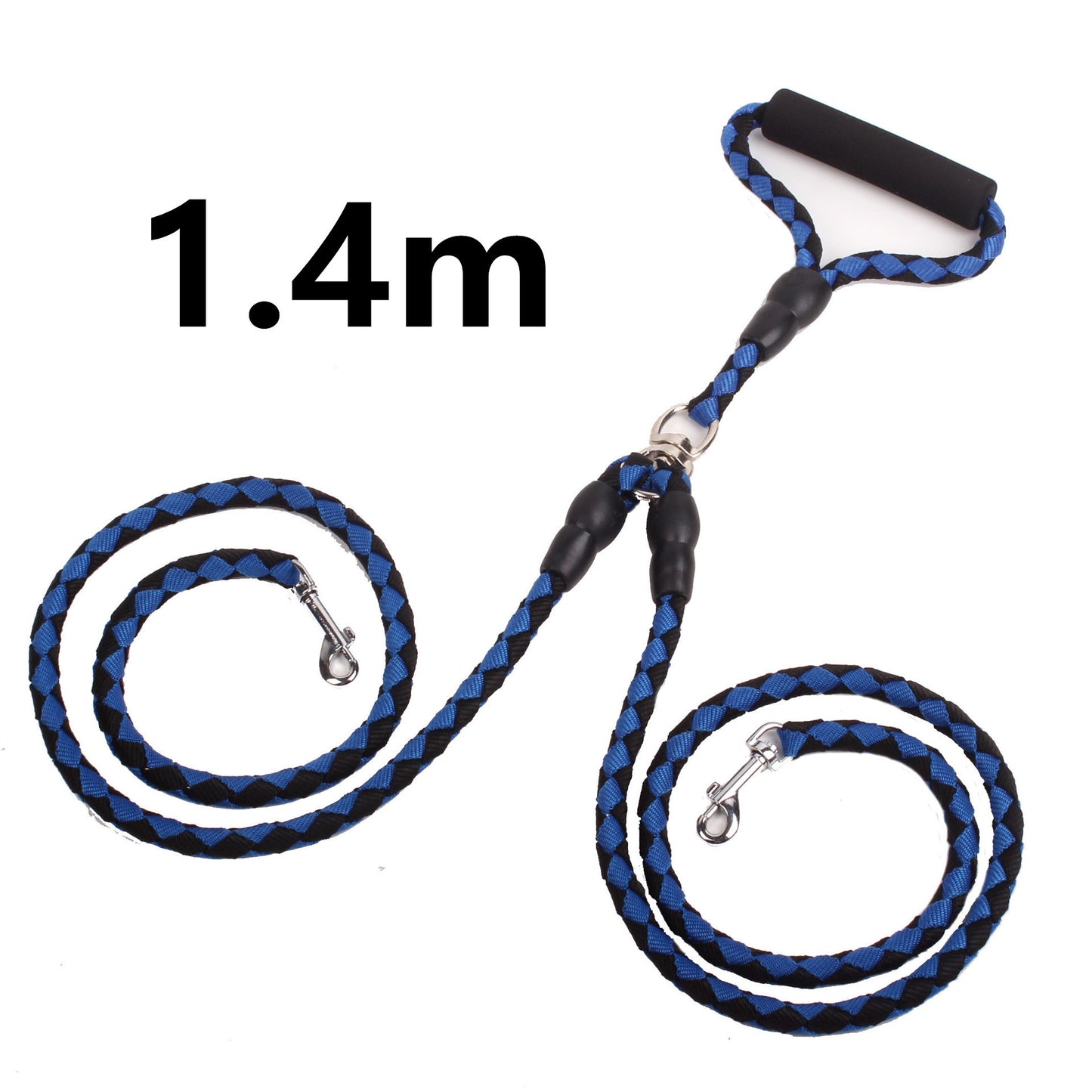 Double‑Ended Traction Rope – Walk Two Dogs with One Hand