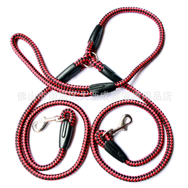 Double‑Ended Traction Rope – Walk Two Dogs with One Hand