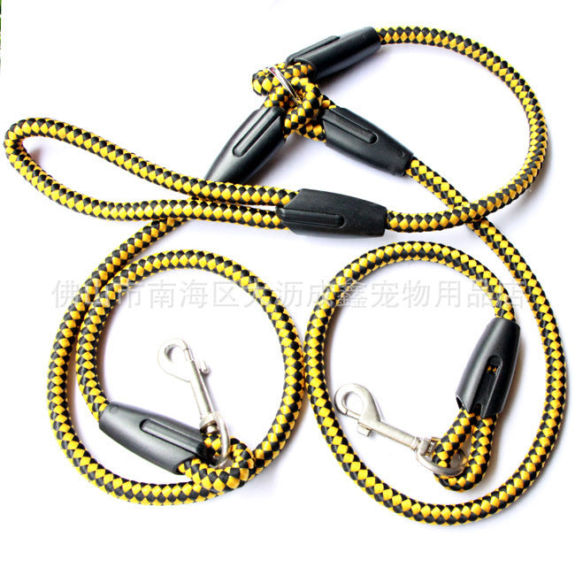 Double‑Ended Traction Rope – Walk Two Dogs with One Hand