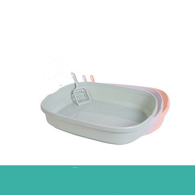 Spacious Anti‑Splash Detachable Cat Litter Box – Less Mess, More Comfort