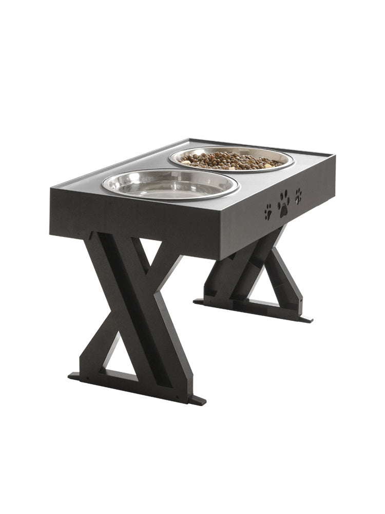 Portable Stainless‑Steel Pet Feeder