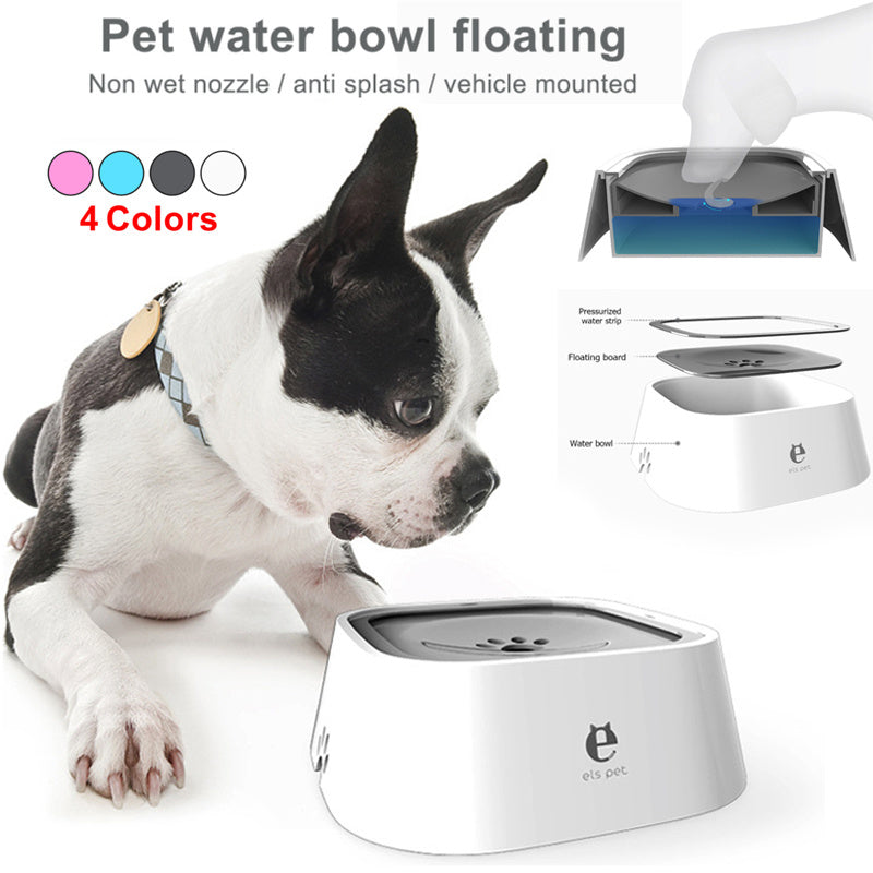 Dry & Clean Pet Hydration - No‑Spill Feeder