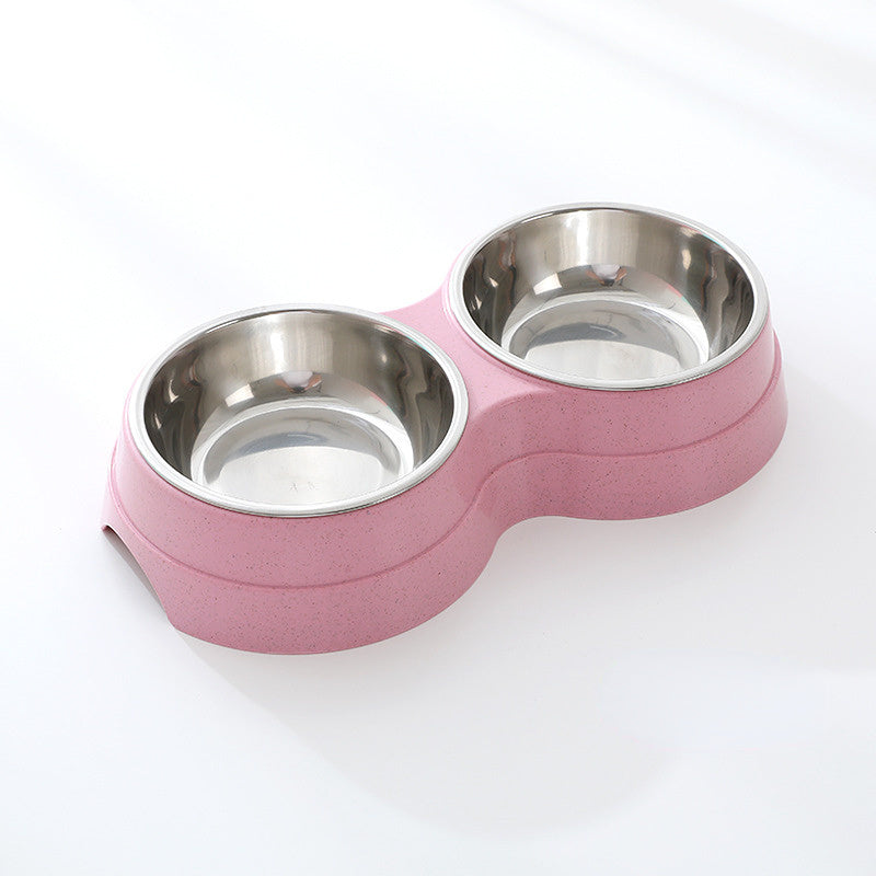 Double Pet Bowl Feeder – Hygienic & Happy Mealtimes