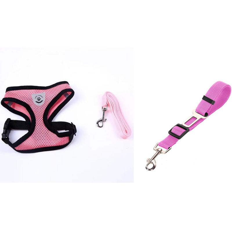 Premium Adjustable Pet Car Seat Belt Leash – Safe Travel Without Stress