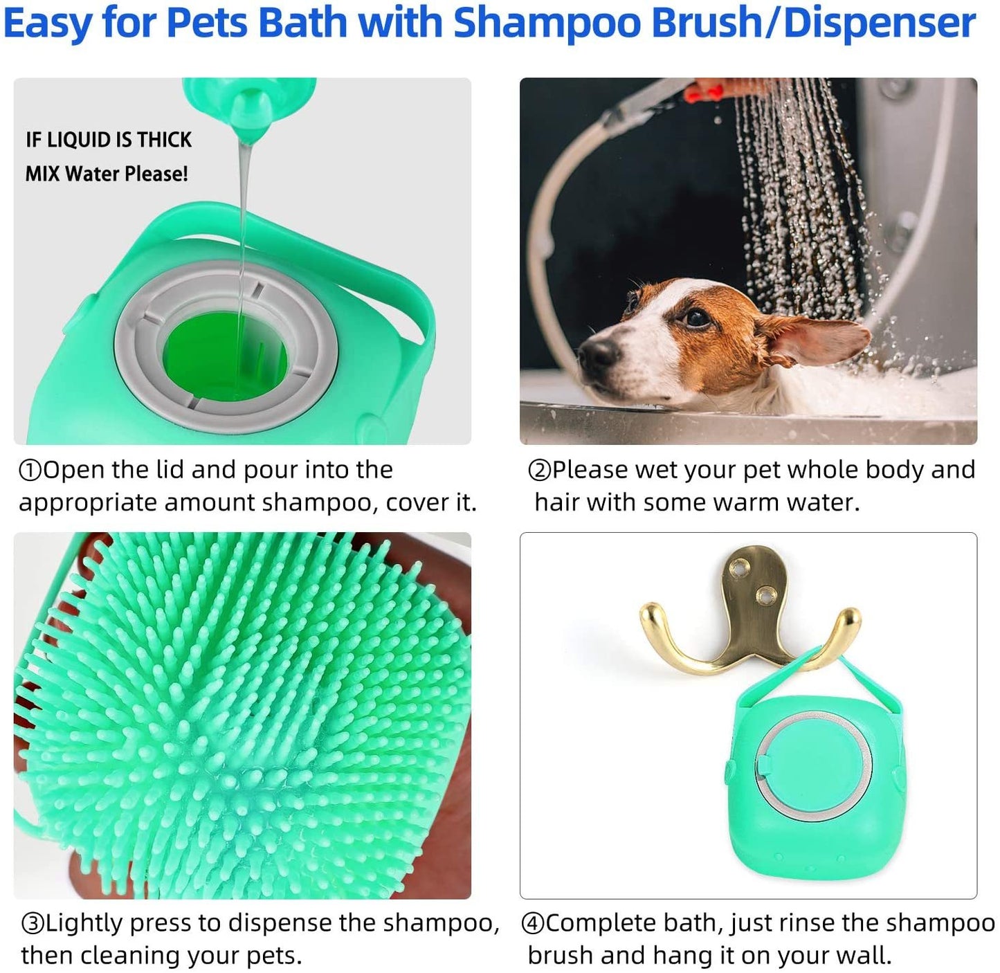 Self-Cleaning Dual‑Length Pet Comb – Effortless Grooming & Happy Pets