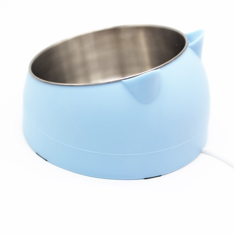 Cervical‑Support Oblique Cat Bowl — Healthy Mealtime for Your Pet