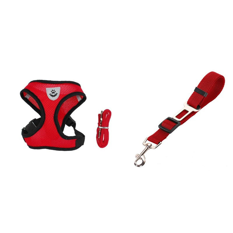 Premium Adjustable Pet Car Seat Belt Leash – Safe Travel Without Stress
