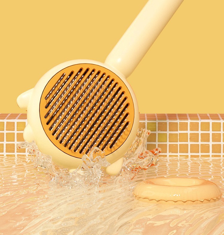 PamperPro Pet Magic Massaging Comb – Soothing Hair Removal for Cats & Dogs