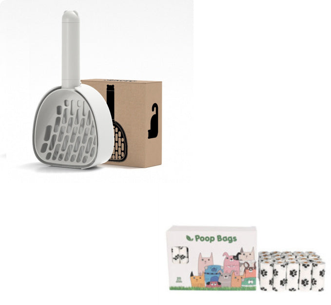CleanSweep Litter Scoop & Base Set