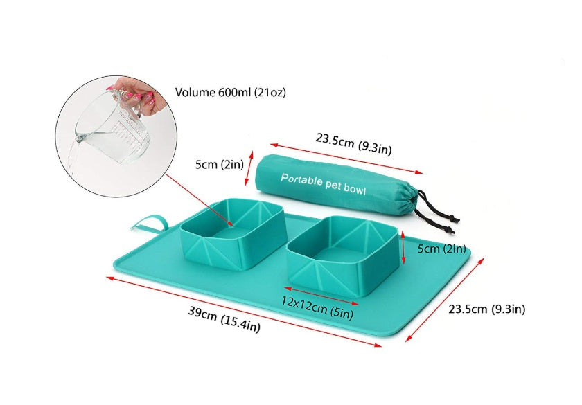 Happy Pup Silicone Bowls – Mess‑Free, Puppy‑Safe Feeding
