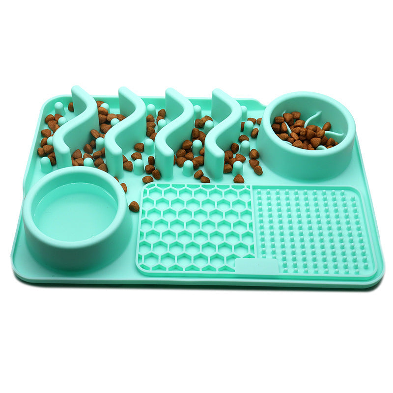Silicone Dog Lick Mat – Calming Slow‑Feeder & Enrichment Pad