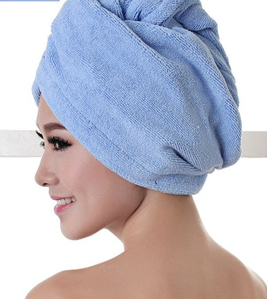 Women's Hair Dryer Cap, Absorbent Dry Hair Towel - Barking Good Deals