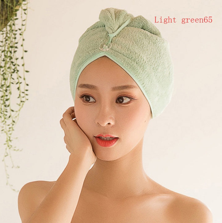 Women's Hair Dryer Cap, Absorbent Dry Hair Towel - Barking Good Deals