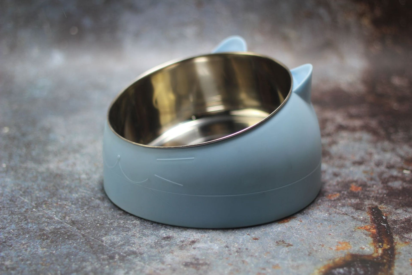 Cervical‑Support Oblique Cat Bowl — Healthy Mealtime for Your Pet