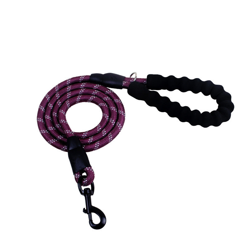 Reflective Nylon Dog Leash – Comfort, Safety & Control in Every Walk