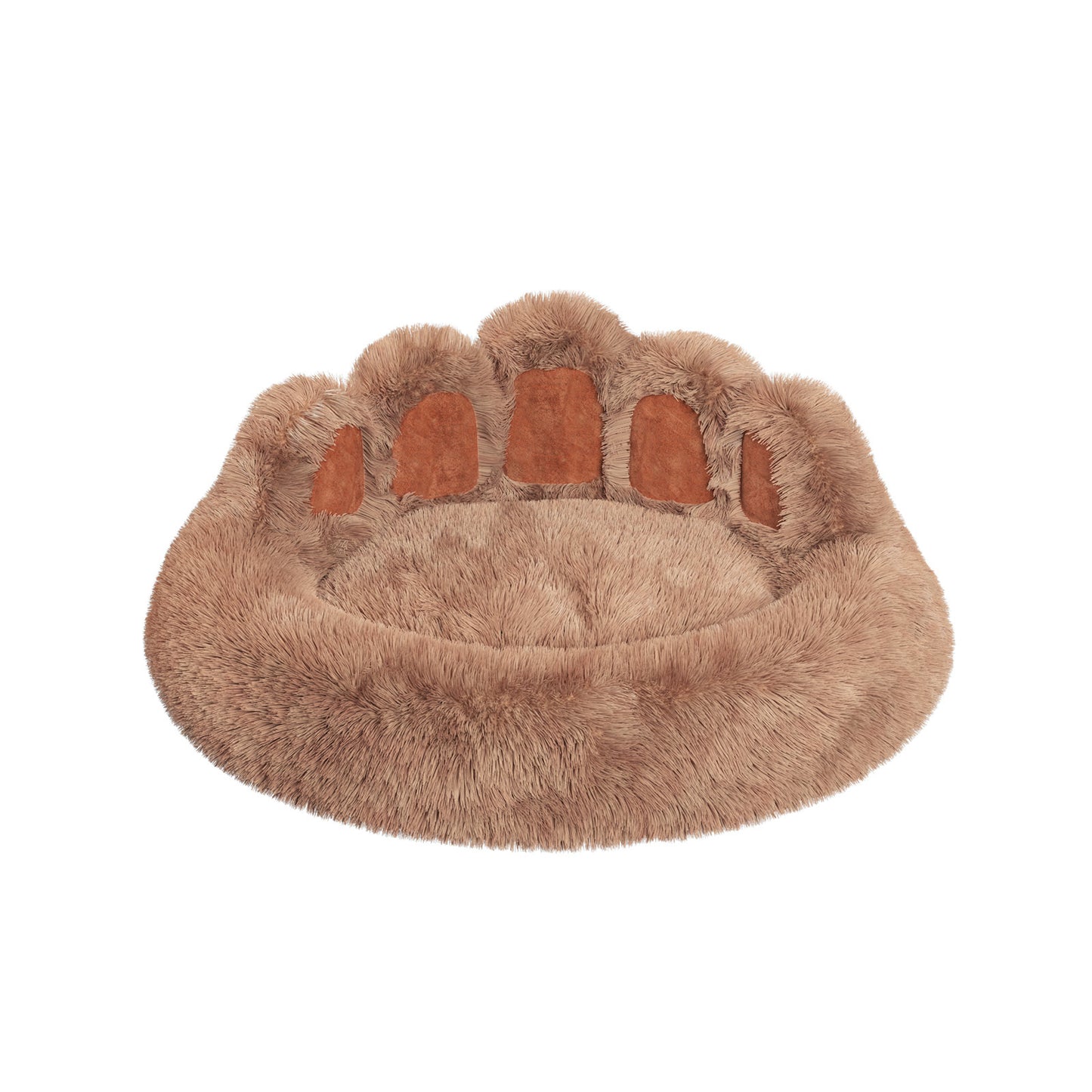 Bear Paw Shape Dog Bed – Plush & Cozy Pet Bed for Small to Medium Dogs