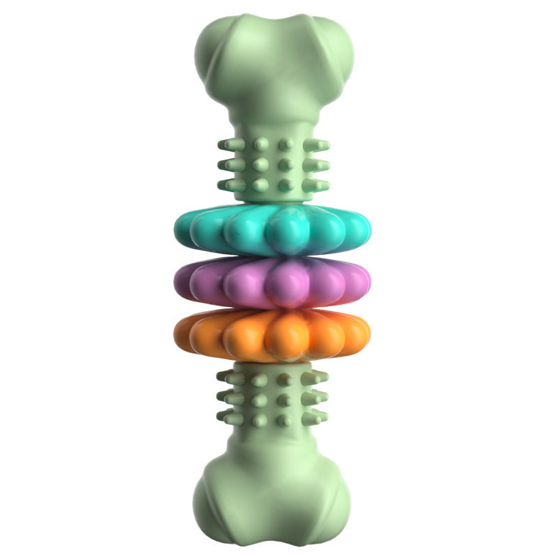 Indestructible TPR Bone – Dental & Anxiety‑Relief Chew Toy