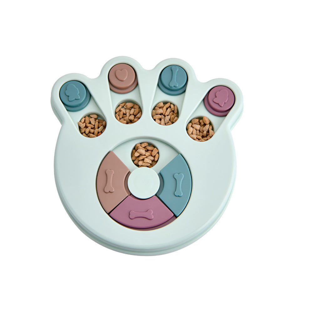 Interactive Dog IQ Puzzle Feeder for Small to Medium Dogs – Slow‑Dispensing Training Toy