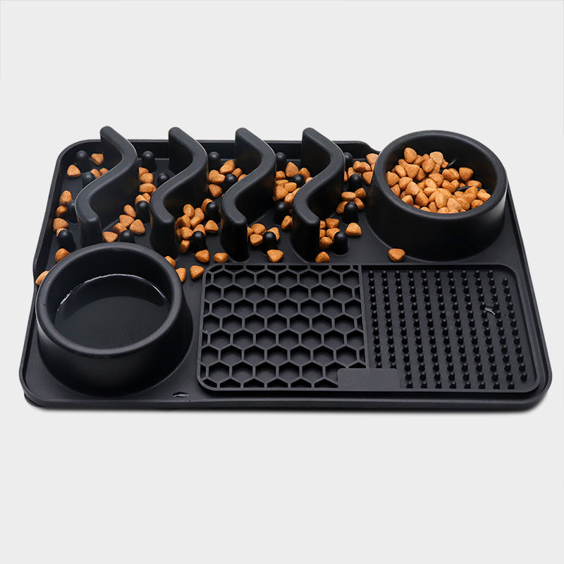 Silicone Dog Lick Mat – Calming Slow‑Feeder & Enrichment Pad