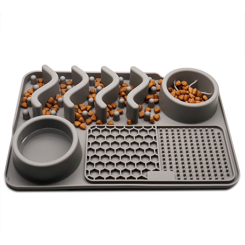 Silicone Dog Lick Mat – Calming Slow‑Feeder & Enrichment Pad