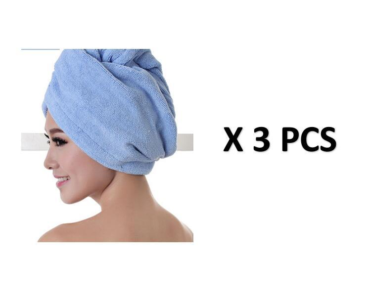 Women's Hair Dryer Cap, Absorbent Dry Hair Towel - Barking Good Deals