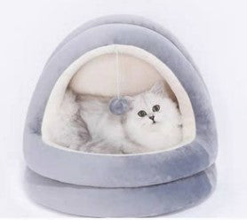 Snuggle Sanctuary Cat Bed – Where Cats Dream Best
