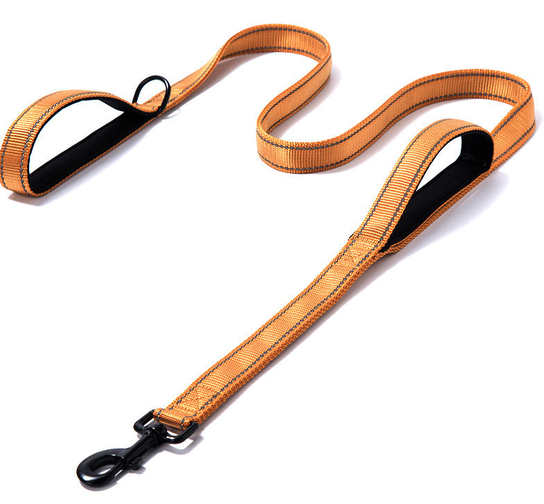 Ultimate Control & Comfort: Double‑Handle Pull Leash for Stress‑Free Walks
