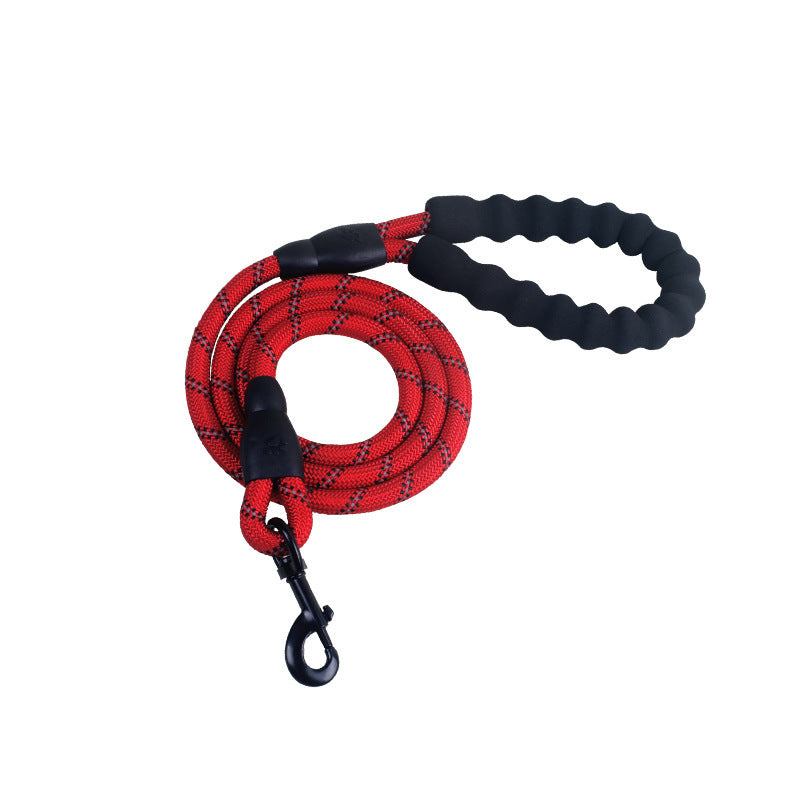 Reflective Nylon Dog Leash – Comfort, Safety & Control in Every Walk