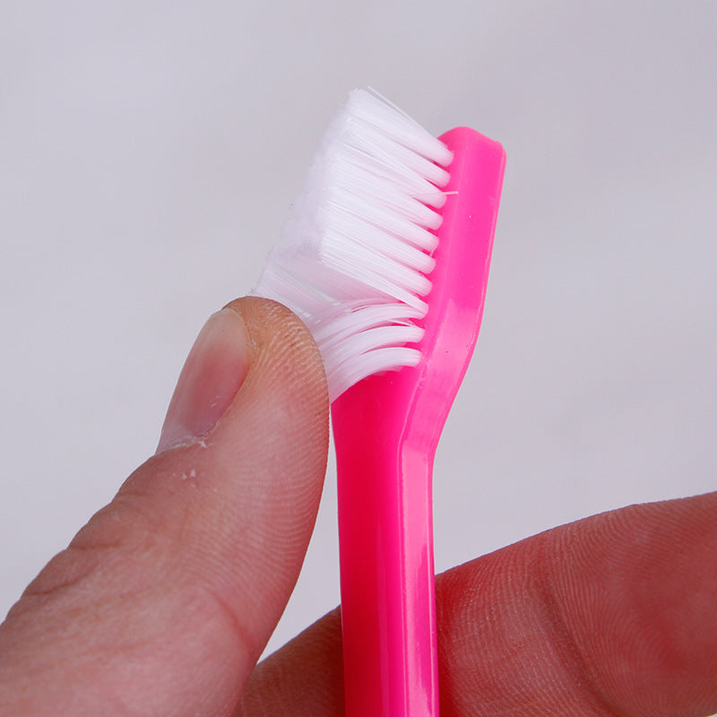 Pet Smile Double‑Head Finger Toothbrush Set – Gentle Teeth Cleaning for Dogs & Cats