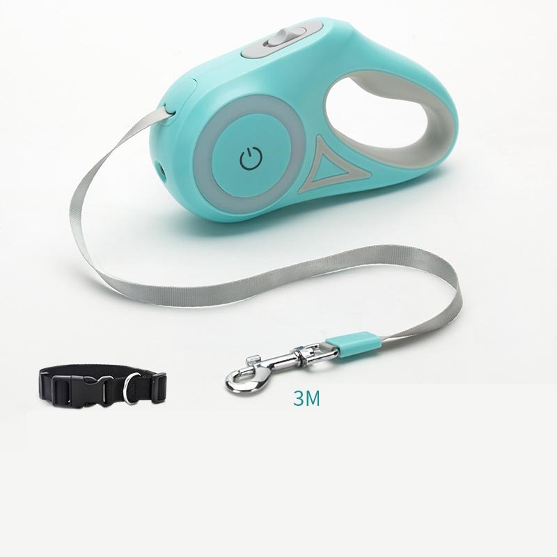 Retractable Spotlight Leash & Collar — Freedom Meets Control