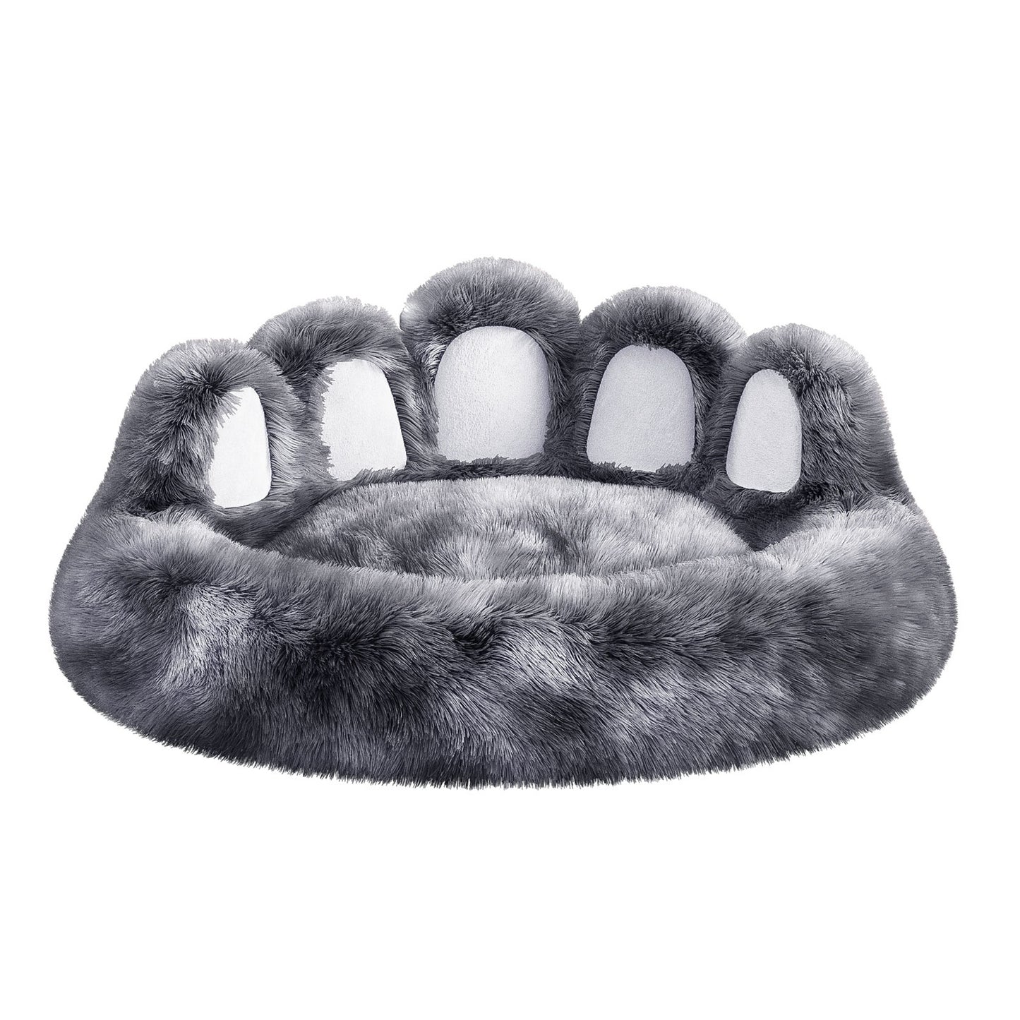 Bear Paw Shape Dog Bed – Plush & Cozy Pet Bed for Small to Medium Dogs
