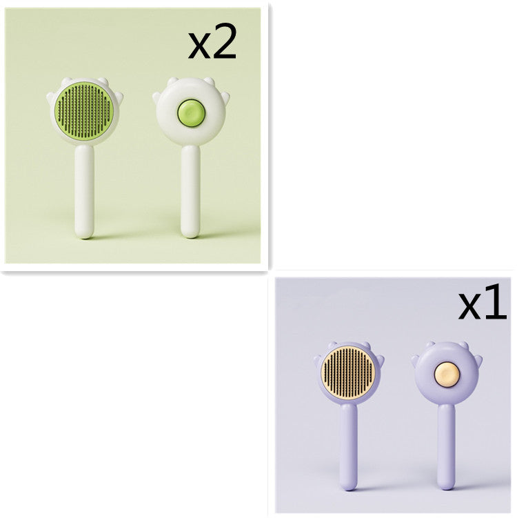 PamperPro Pet Magic Massaging Comb – Soothing Hair Removal for Cats & Dogs